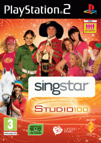 Singstar studio100 PAL Playstation 2  box art